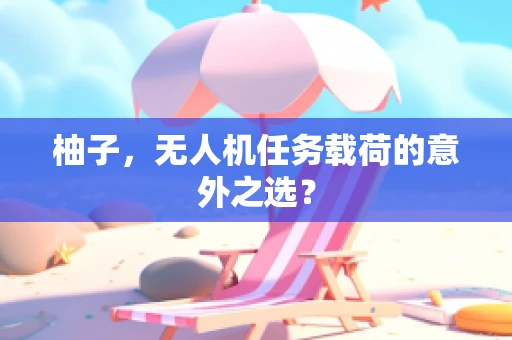 柚子，无人机任务载荷的意外之选？