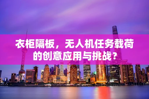 衣柜隔板，无人机任务载荷的创意应用与挑战？