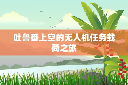 吐鲁番上空的无人机任务载荷之旅