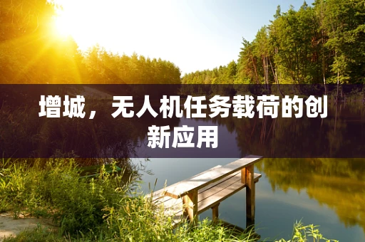 增城，无人机任务载荷的创新应用