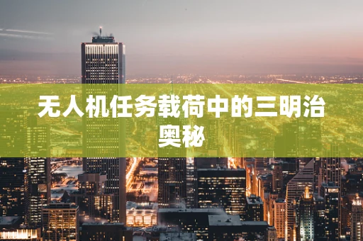 无人机任务载荷中的三明治奥秘