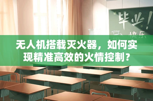 无人机搭载灭火器，如何实现精准高效的火情控制？