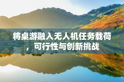 将桌游融入无人机任务载荷，可行性与创新挑战