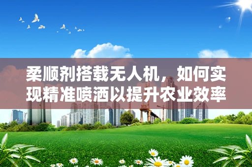 柔顺剂搭载无人机，如何实现精准喷洒以提升农业效率？