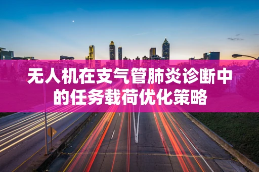 无人机在支气管肺炎诊断中的任务载荷优化策略