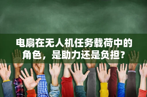 电扇在无人机任务载荷中的角色，是助力还是负担？