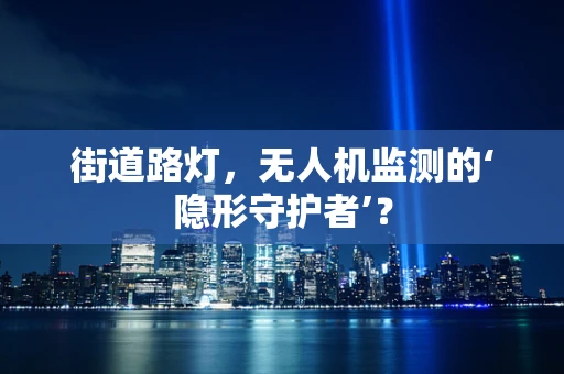 街道路灯，无人机监测的‘隐形守护者’？
