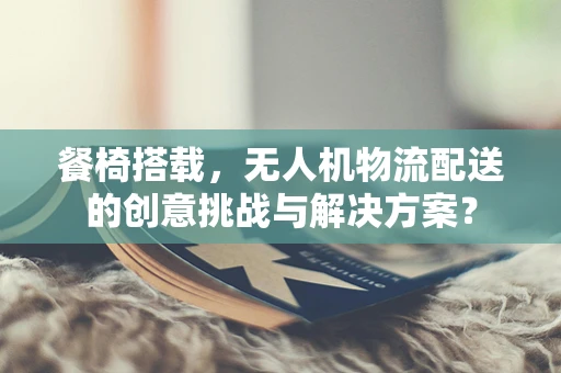 餐椅搭载，无人机物流配送的创意挑战与解决方案？