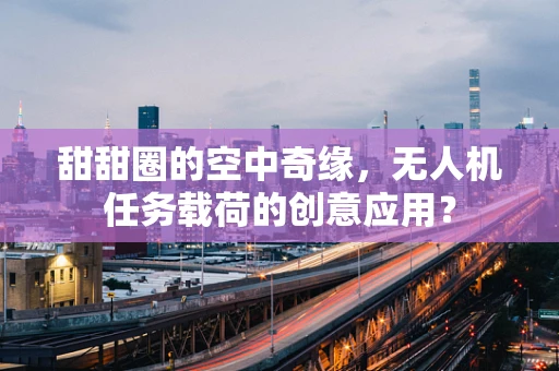 甜甜圈的空中奇缘，无人机任务载荷的创意应用？