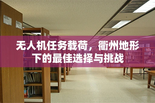 无人机任务载荷，衢州地形下的最佳选择与挑战