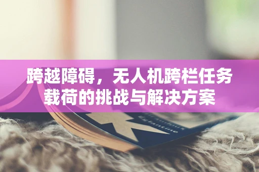 跨越障碍，无人机跨栏任务载荷的挑战与解决方案