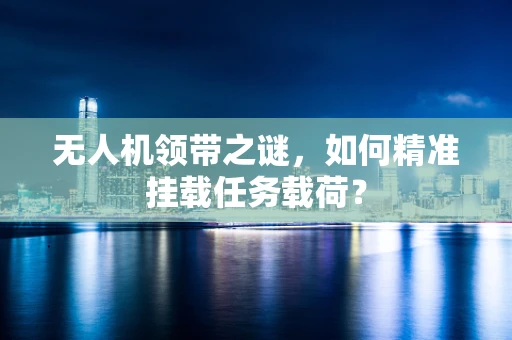 无人机领带之谜，如何精准挂载任务载荷？
