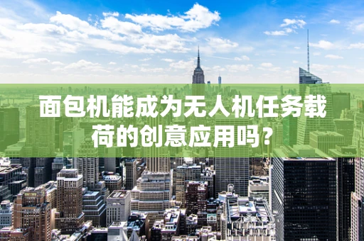 面包机能成为无人机任务载荷的创意应用吗？