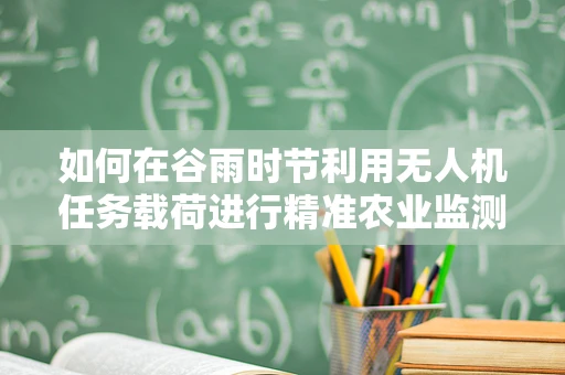 如何在谷雨时节利用无人机任务载荷进行精准农业监测？