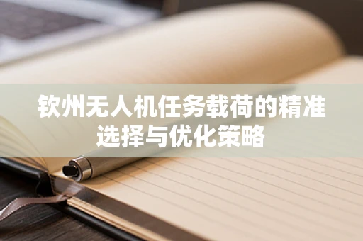 钦州无人机任务载荷的精准选择与优化策略
