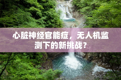 心脏神经官能症，无人机监测下的新挑战？