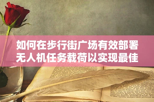 如何在步行街广场有效部署无人机任务载荷以实现最佳监控与信息收集？