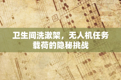 卫生间洗漱架，无人机任务载荷的隐秘挑战