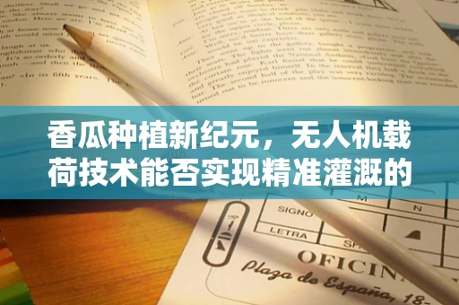 香瓜种植新纪元，无人机载荷技术能否实现精准灌溉的甜蜜飞跃？