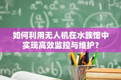 如何利用无人机在水族馆中实现高效监控与维护？