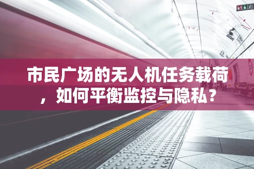 市民广场的无人机任务载荷，如何平衡监控与隐私？