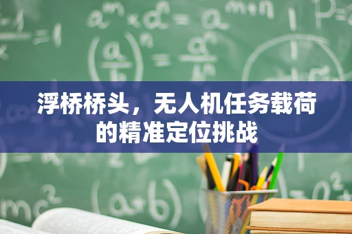 浮桥桥头，无人机任务载荷的精准定位挑战