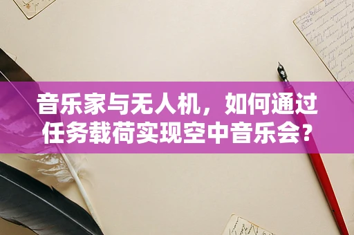 音乐家与无人机，如何通过任务载荷实现空中音乐会？