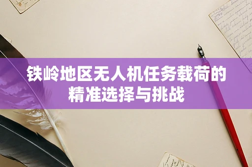 铁岭地区无人机任务载荷的精准选择与挑战