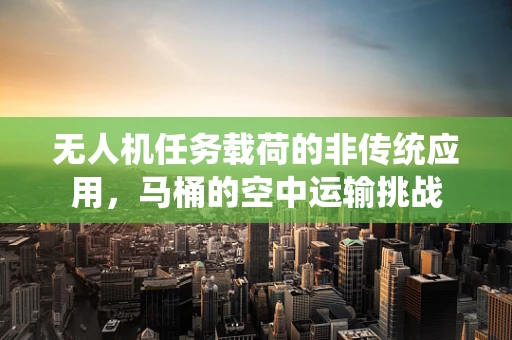无人机任务载荷的非传统应用，马桶的空中运输挑战