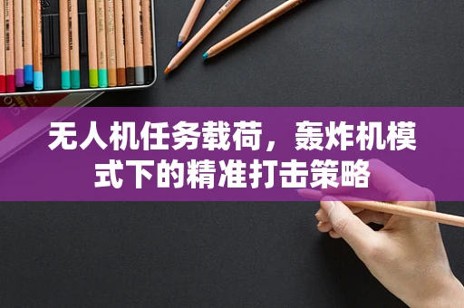 无人机任务载荷，轰炸机模式下的精准打击策略