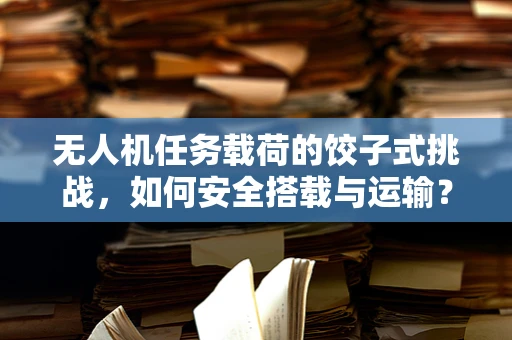 无人机任务载荷的饺子式挑战，如何安全搭载与运输？