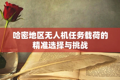 哈密地区无人机任务载荷的精准选择与挑战