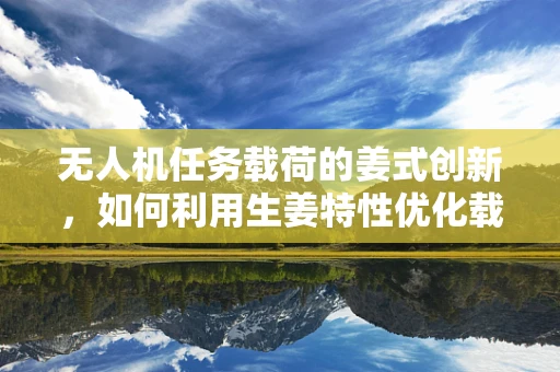 无人机任务载荷的姜式创新，如何利用生姜特性优化载荷设计？