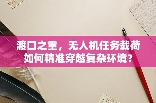 渡口之重，无人机任务载荷如何精准穿越复杂环境？