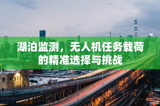 湖泊监测，无人机任务载荷的精准选择与挑战