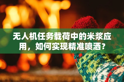 无人机任务载荷中的米浆应用，如何实现精准喷洒？
