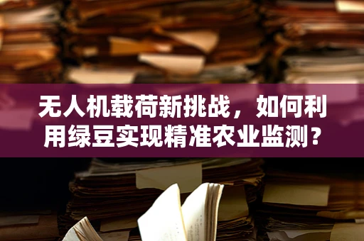 无人机载荷新挑战，如何利用绿豆实现精准农业监测？