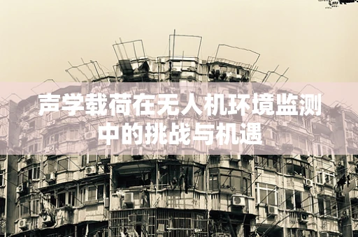 声学载荷在无人机环境监测中的挑战与机遇