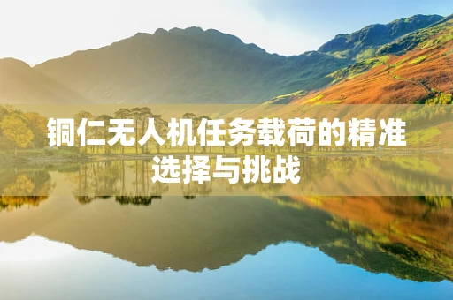 铜仁无人机任务载荷的精准选择与挑战