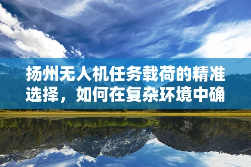 扬州无人机任务载荷的精准选择，如何在复杂环境中确保数据采集的准确性？