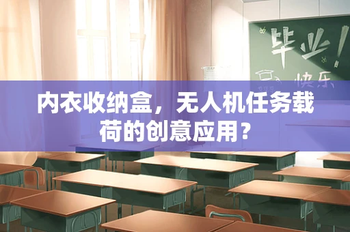 内衣收纳盒，无人机任务载荷的创意应用？