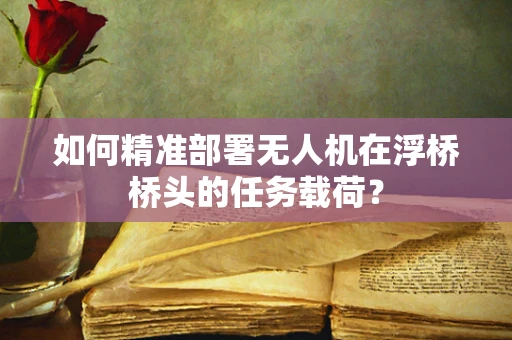 如何精准部署无人机在浮桥桥头的任务载荷？
