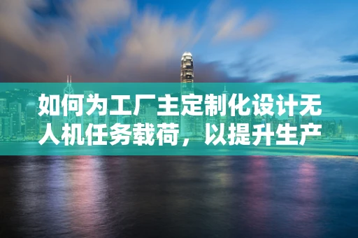 如何为工厂主定制化设计无人机任务载荷，以提升生产效率？
