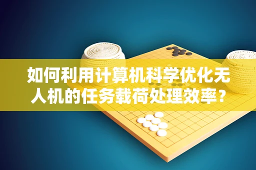 如何利用计算机科学优化无人机的任务载荷处理效率？