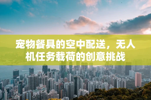 宠物餐具的空中配送，无人机任务载荷的创意挑战