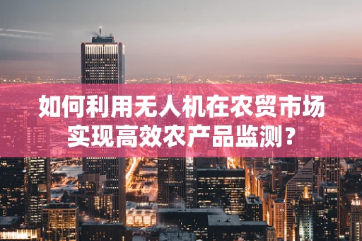如何利用无人机在农贸市场实现高效农产品监测？