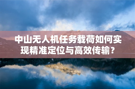 中山无人机任务载荷如何实现精准定位与高效传输？