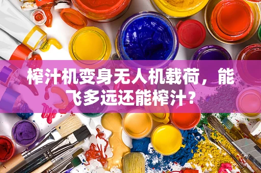榨汁机变身无人机载荷，能飞多远还能榨汁？