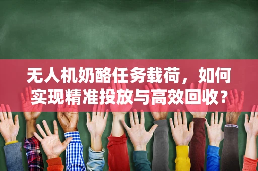 无人机奶酪任务载荷，如何实现精准投放与高效回收？