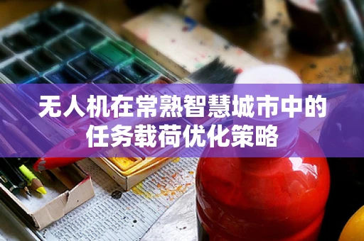 无人机在常熟智慧城市中的任务载荷优化策略